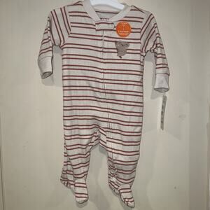 Carter's Striped Koala Footed Pajama Size 3M Unisex Baby Girl Baby Boy